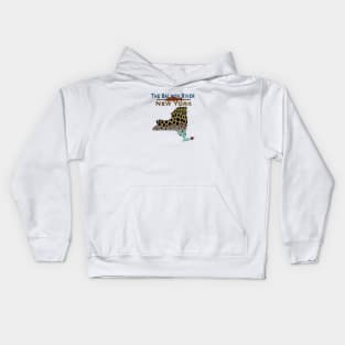 The Salmon River New York Kids Hoodie